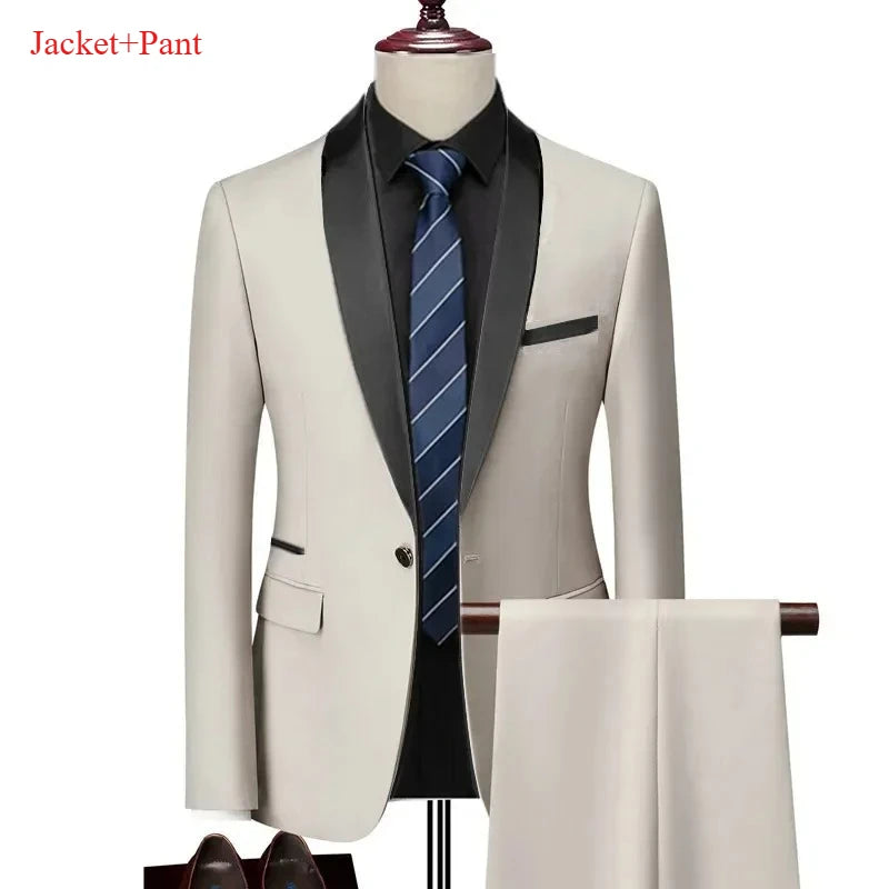 Costume homme 2 ou 3 pièces élégant – CLEVI Paris