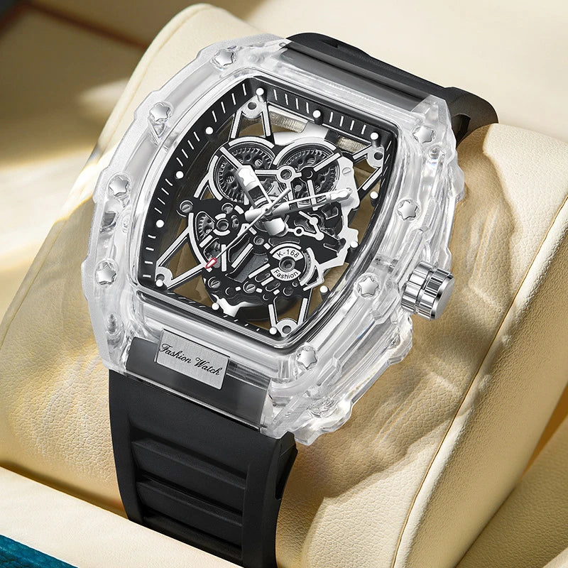 UTHAI Montre Homme Sport Quartz Lumineuse Étanche – CLEVI Paris