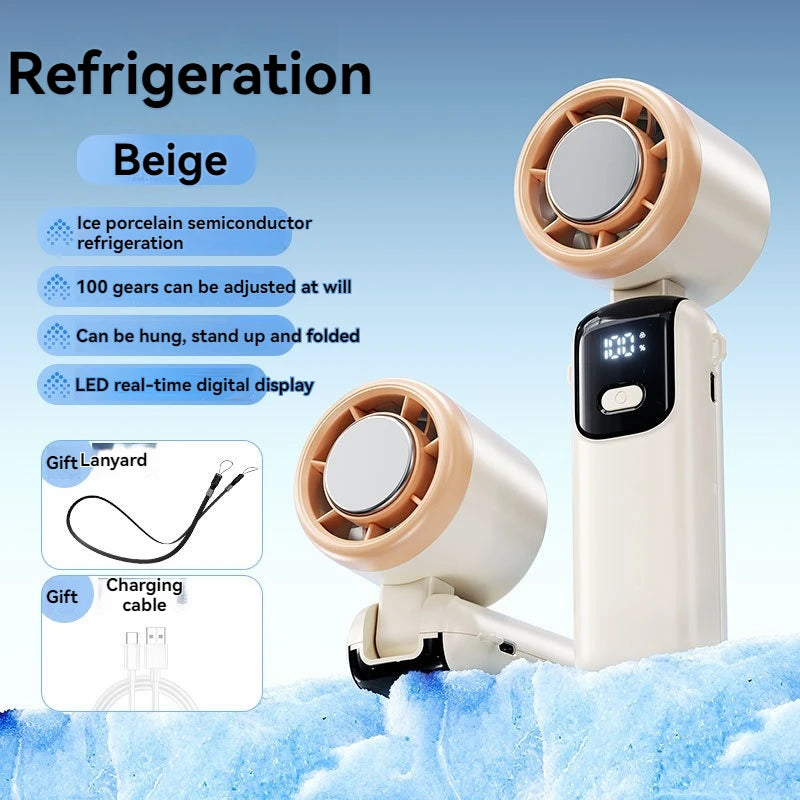 Ventilateur Portable Pliable Haute Vitesse – CLEVI Paris