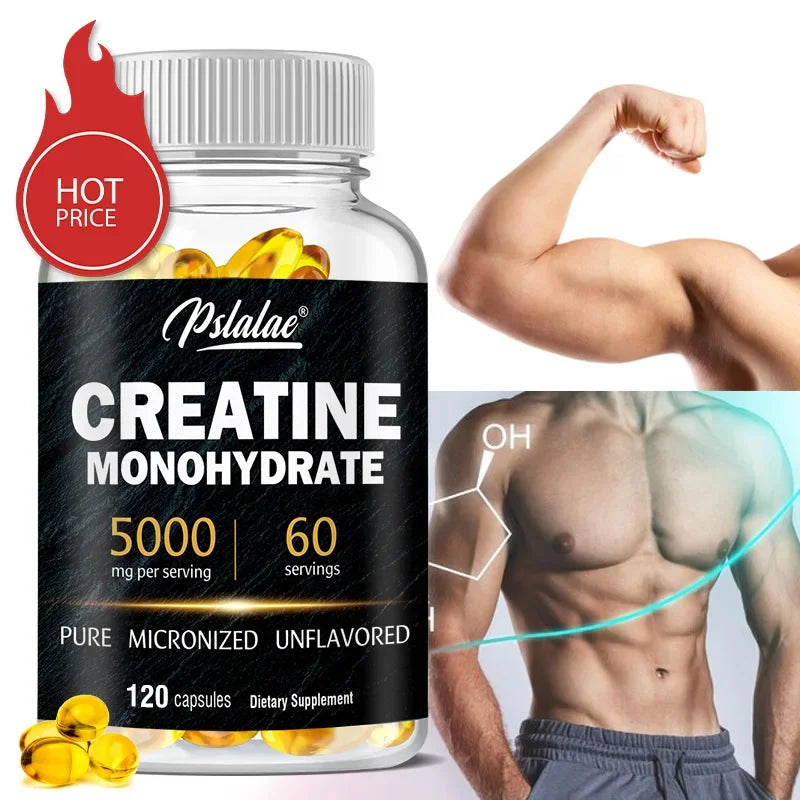 Créatine monohydrate en capsules – CLEVI Paris