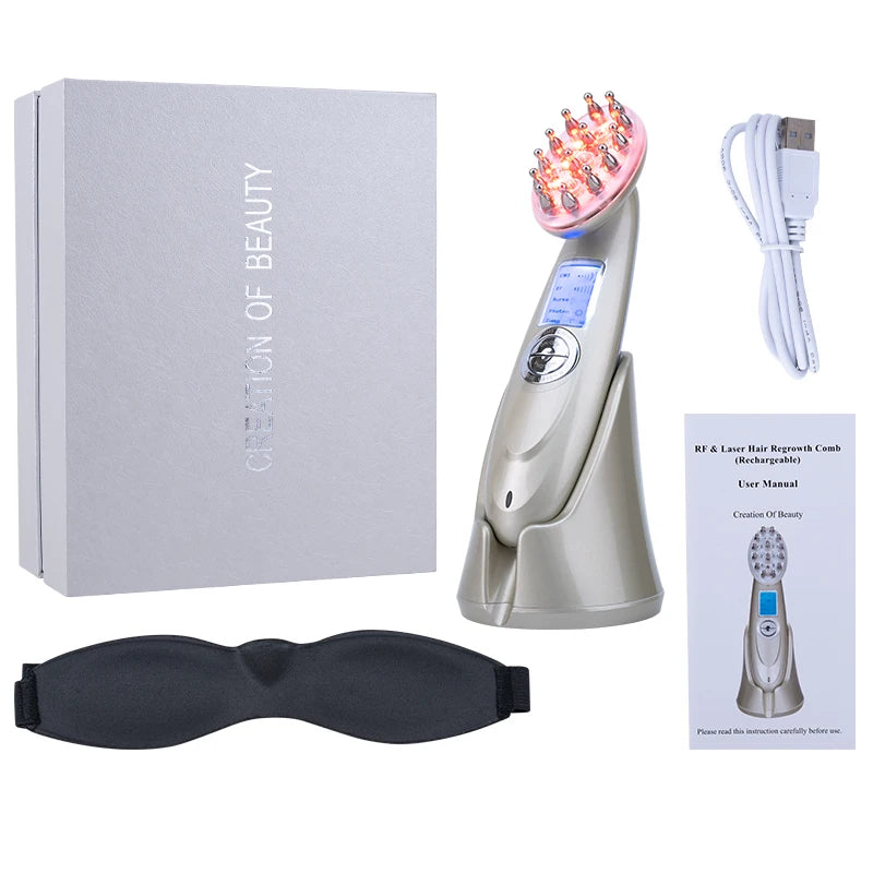 Peigne laser pour le soin du cuir chevelu – CLEVI Paris