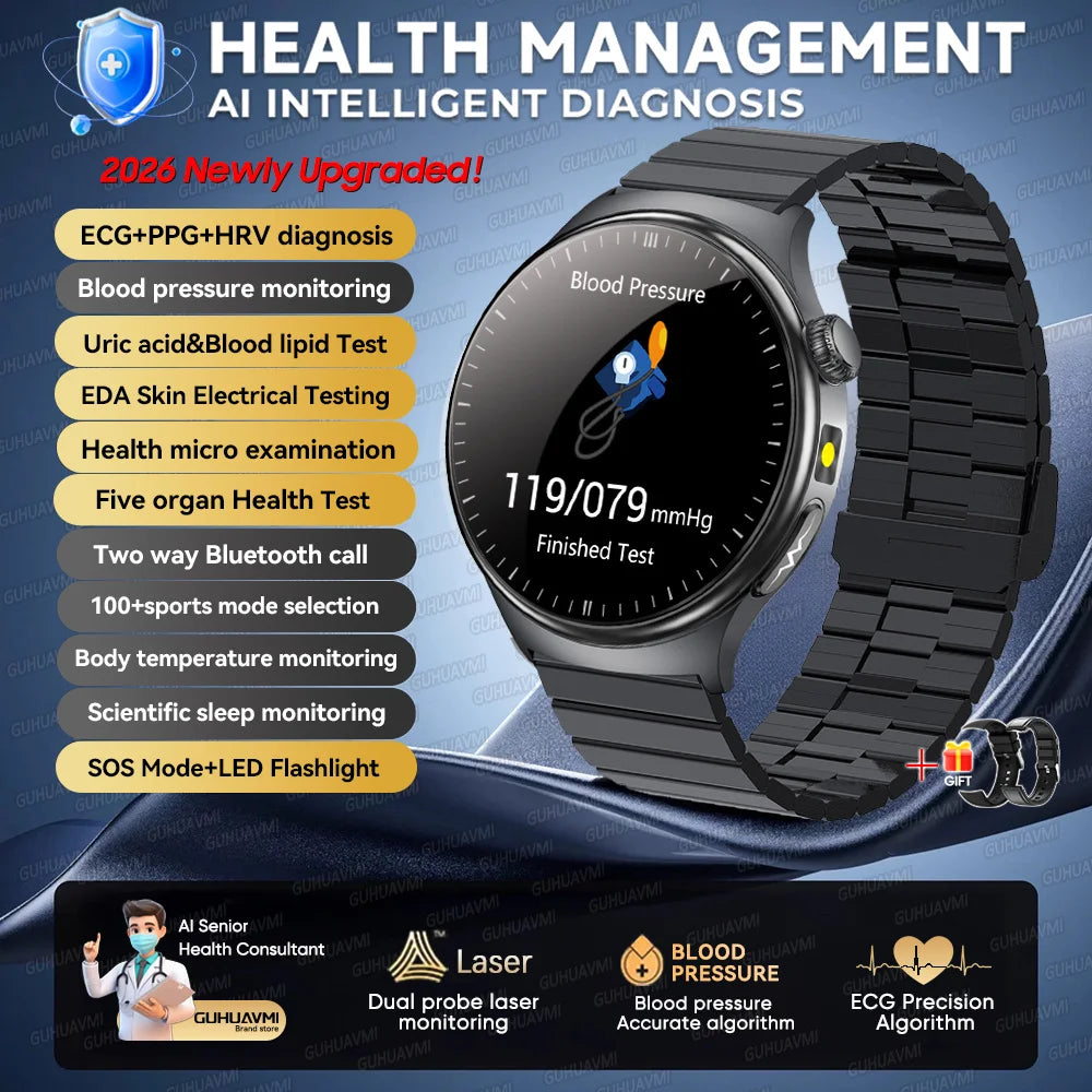 Montre connectée TK27 AMOLED 1,43″ – CLEVI Paris