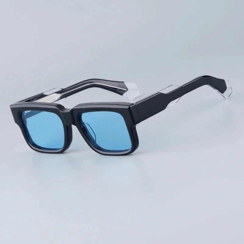 Lunettes de Soleil Grandes Carrées Acétate Hemmings UV400 Unisexe – CLEVI Paris