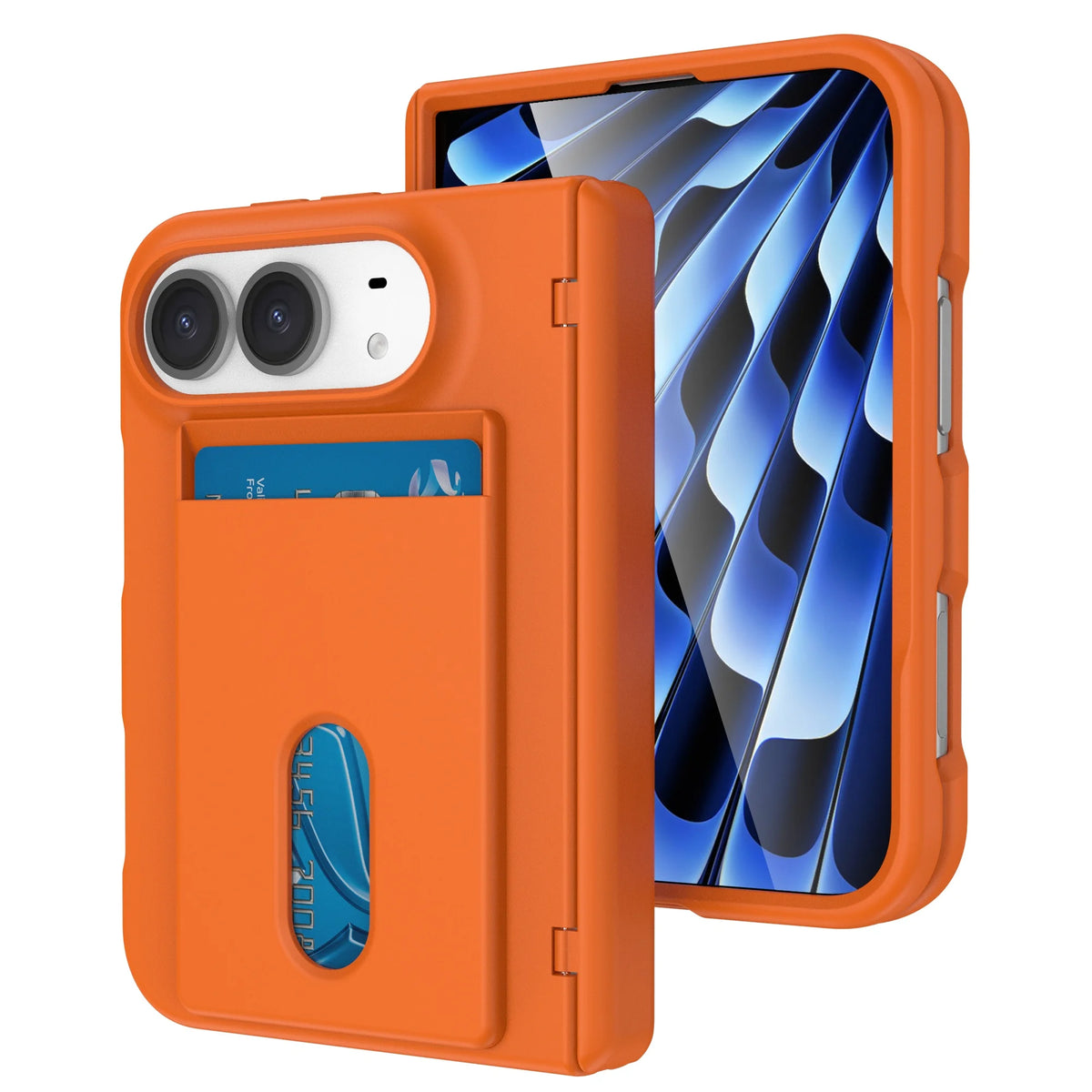 Étui iPhone Duo porte-cartes à charnière – CLEVI Paris