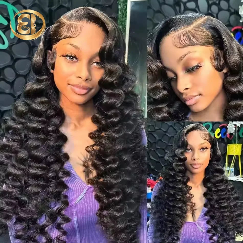 Perruque Lace Frontal Loose Wave HD Remy Femme – CLEVI Paris