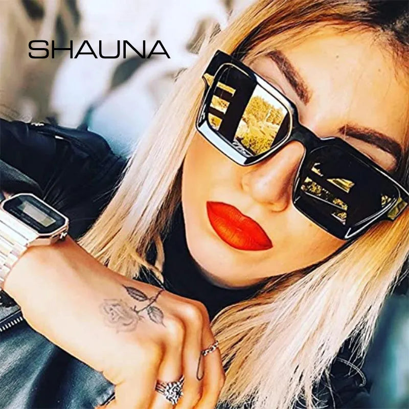 Lunettes de soleil carrées rétro SHAUNA – CLEVI Paris