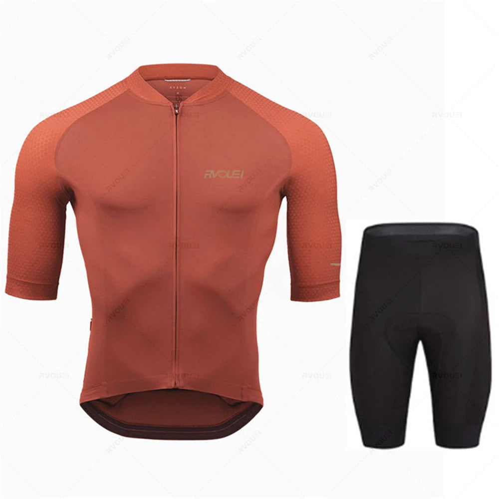 Tenue cyclisme homme RVOUEI maillot et cuissard – CLEVI Paris