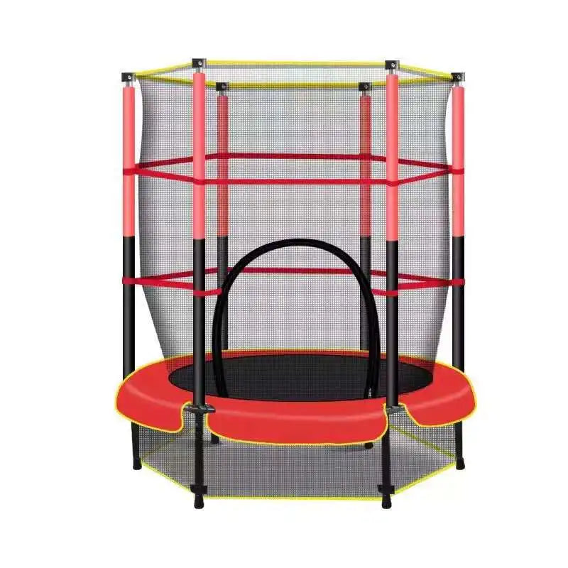 Trampoline d’intérieur enfant avec filet – CLEVI Paris