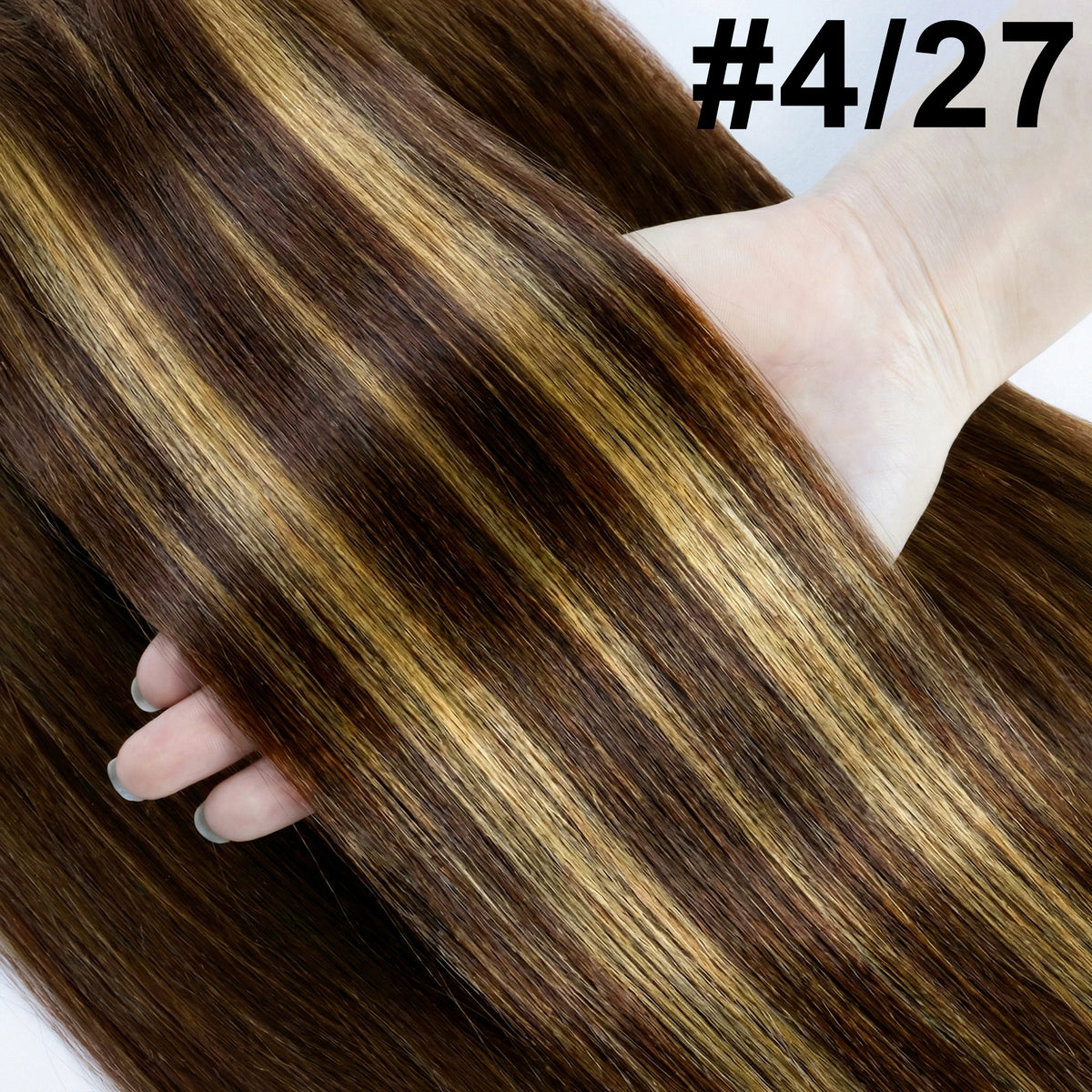 Extensions Cheveux Humains Clip-In Straight 8Pcs – CLEVI Paris