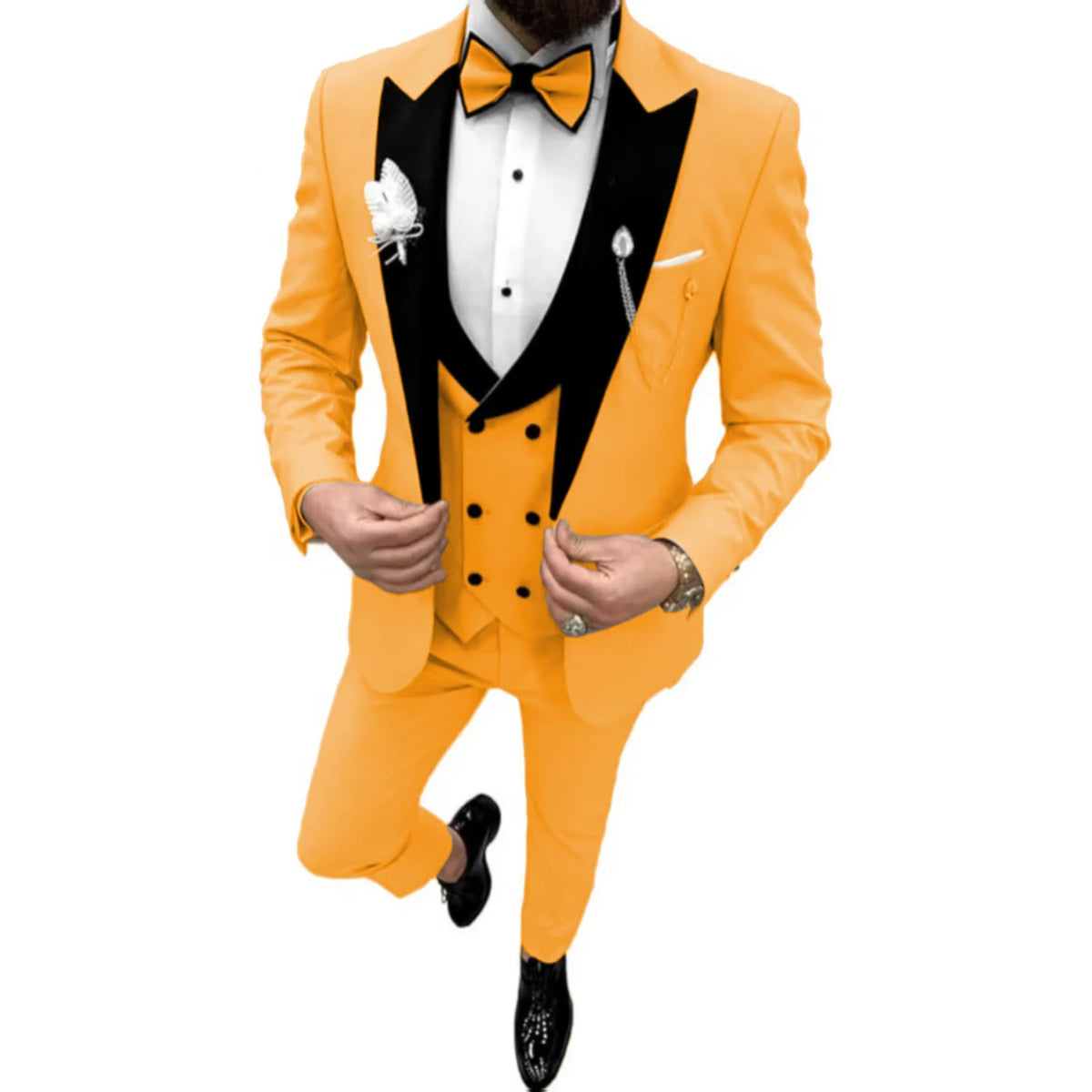 Costume 3 pièces homme velours – CLEVI Paris