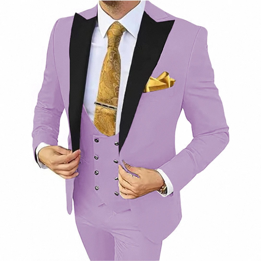 Costume homme 3 pièces élégant – CLEVI Paris