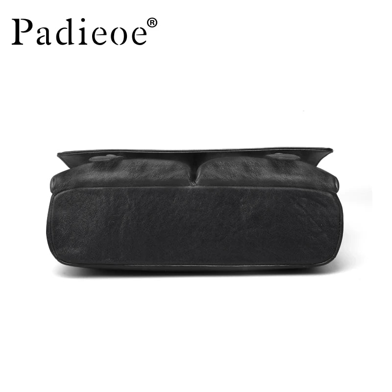 Sac Bandoulière Cuir Végétal Homme Padieoe Business – CLEVI Paris