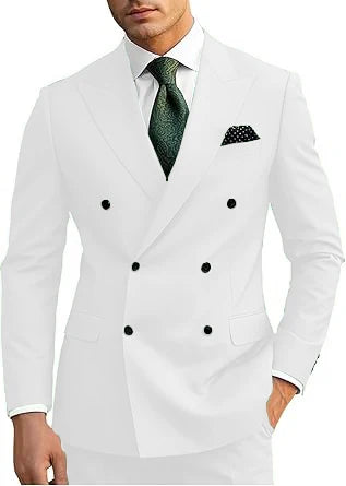 Costume homme 2 pièces double boutonnage – CLEVI Paris