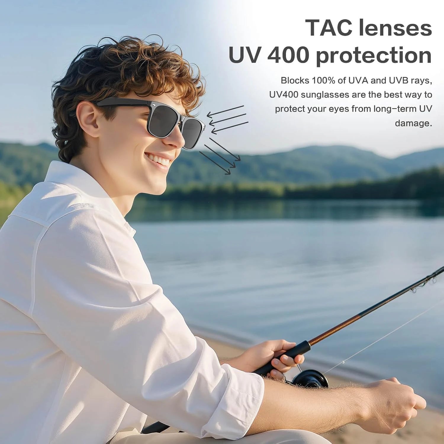 Lunettes IA 800W Caméra Double Objectif Bluetooth Traduction – CLEVI Paris