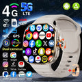 Montre 4G Android 10 AMOLED 720p GPS SIM 256Go – CLEVI Paris
