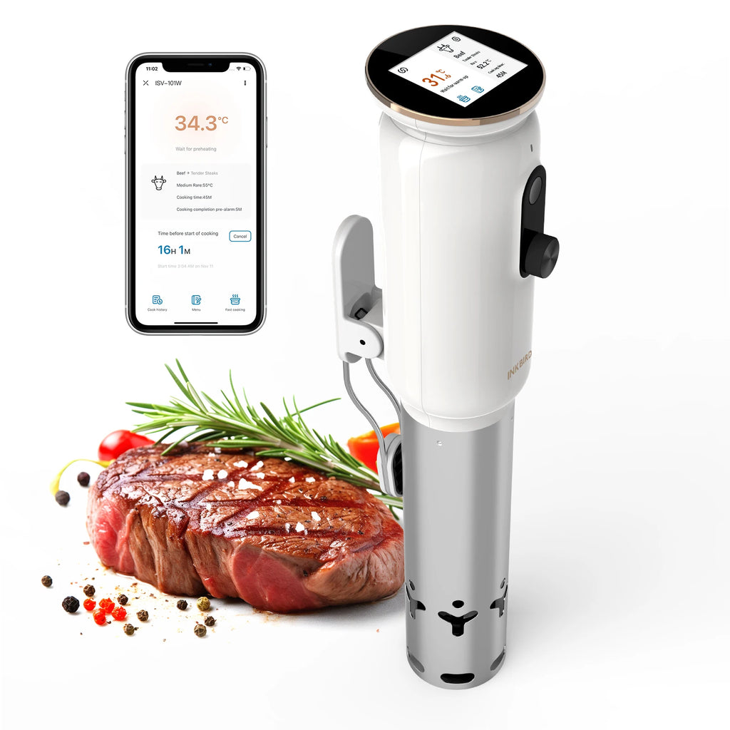 Machine à sous-vide INKBIRD 1000 W, WiFi, minuterie – CLEVI Paris