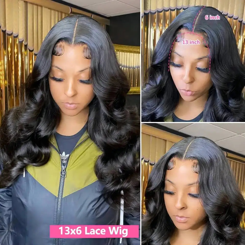 Perruque Body Wave HD Lace 360 13x4 13x6 Cheveux Femme – CLEVI Paris