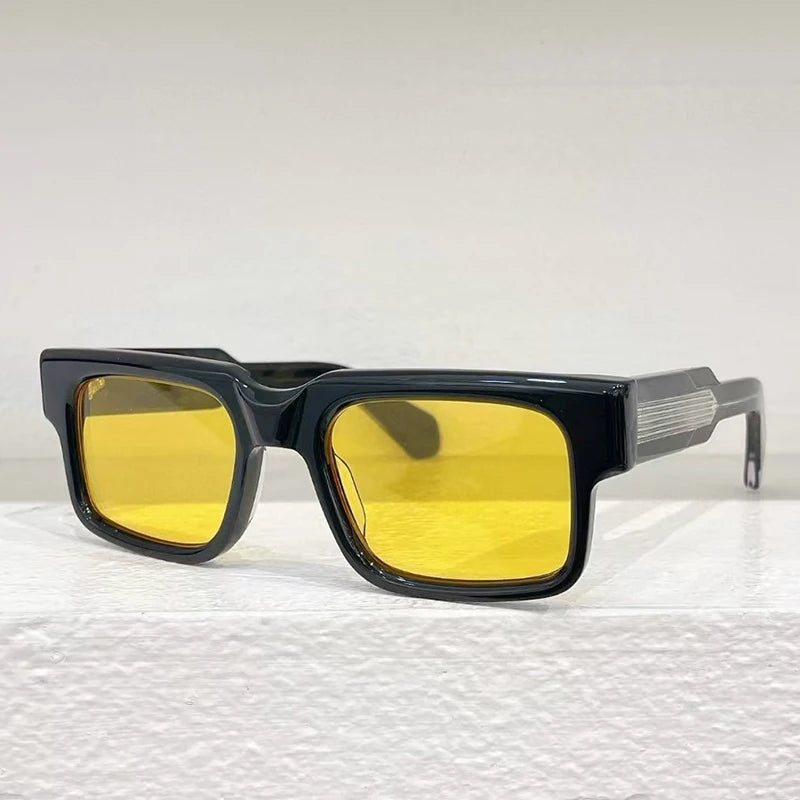 Lunettes de Soleil Grandes Carrées Acétate Hemmings UV400 Unisexe – CLEVI Paris