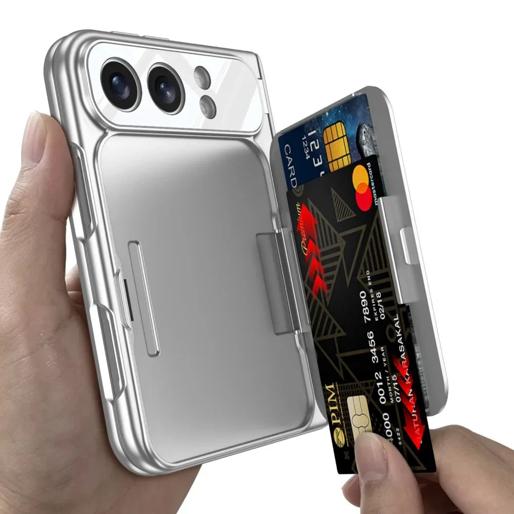 Étui iPhone Duo magnétique porte-cartes – CLEVI Paris