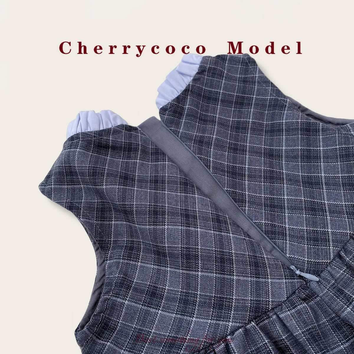 Ensemble fille à carreaux pour l’automne – CLEVI Paris