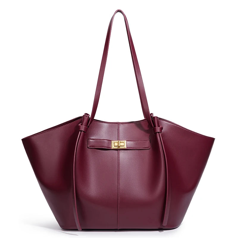 Sac Cabas Femme Cuir PU Forme Chauve-Souris Grande Taille – CLEVI Paris