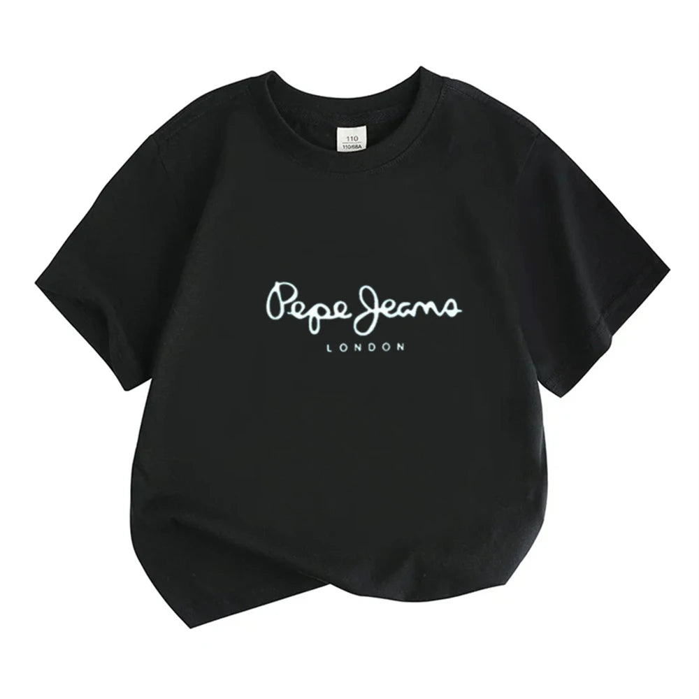 Ensemble enfant à lettres T-shirt et short – CLEVI Paris