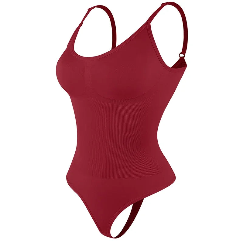 Body Gainant Sculptant Femme Bretelles Réglables Contrôle Ferme – CLEVI Paris