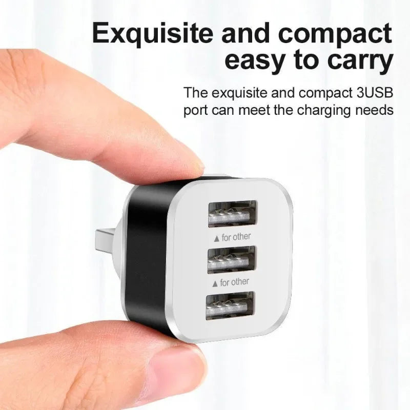 Hub USB 3 Ports Mini Portable – CLEVI Paris