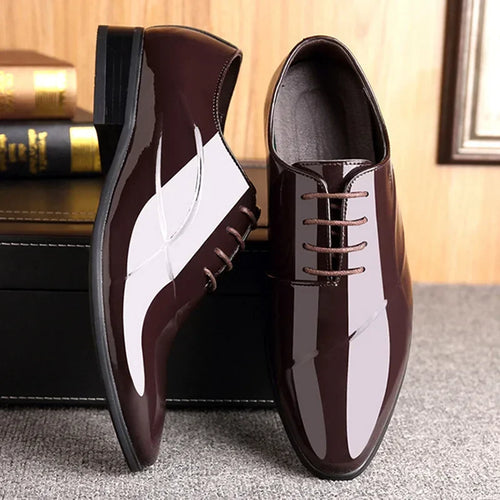 Chaussures Habillées Homme Cuir Verni – Mariage & Business