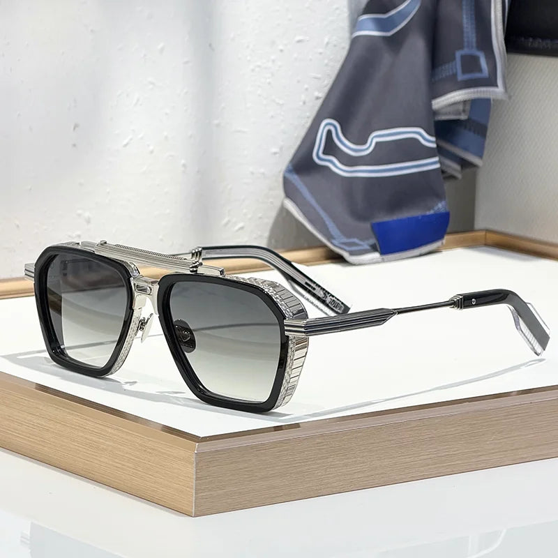 Lunettes homme Homotati pilote double pont – CLEVI Paris