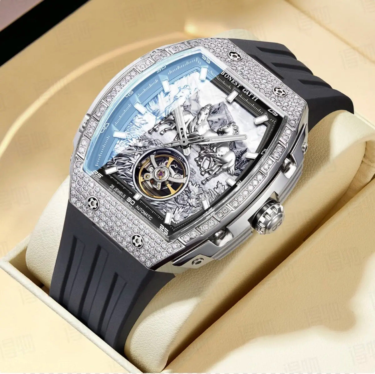 Montre automatique BONEST GATTI BG5006 – CLEVI Paris