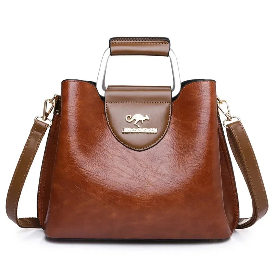 Sac À Main Femme Vanderwah Microfibre 27x22cm Bandoulière Réglable – CLEVI Paris
