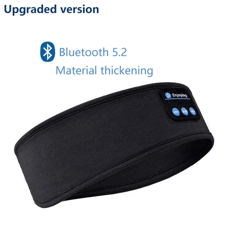 Bandeau Sommeil Bluetooth 5.0 Masque Yeux Musique 10h – CLEVI Paris