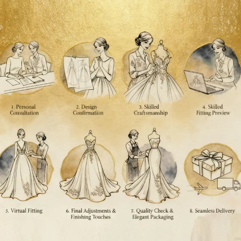 Robe de soirée sirène en satin et dentelle – CLEVI Paris