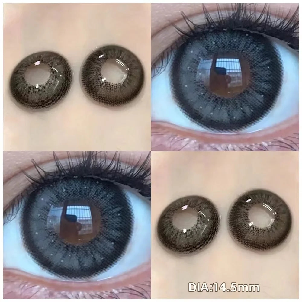 Lentilles de Couleur OVOLOOK Correctrices Myopie 9 Coloris 24 Degrés Port 6 Mois – CLEVI Paris