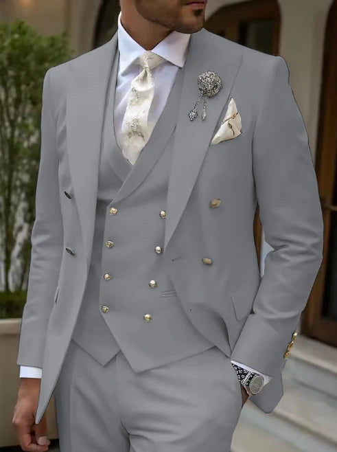 Costume homme 3 pièces élégant – CLEVI Paris