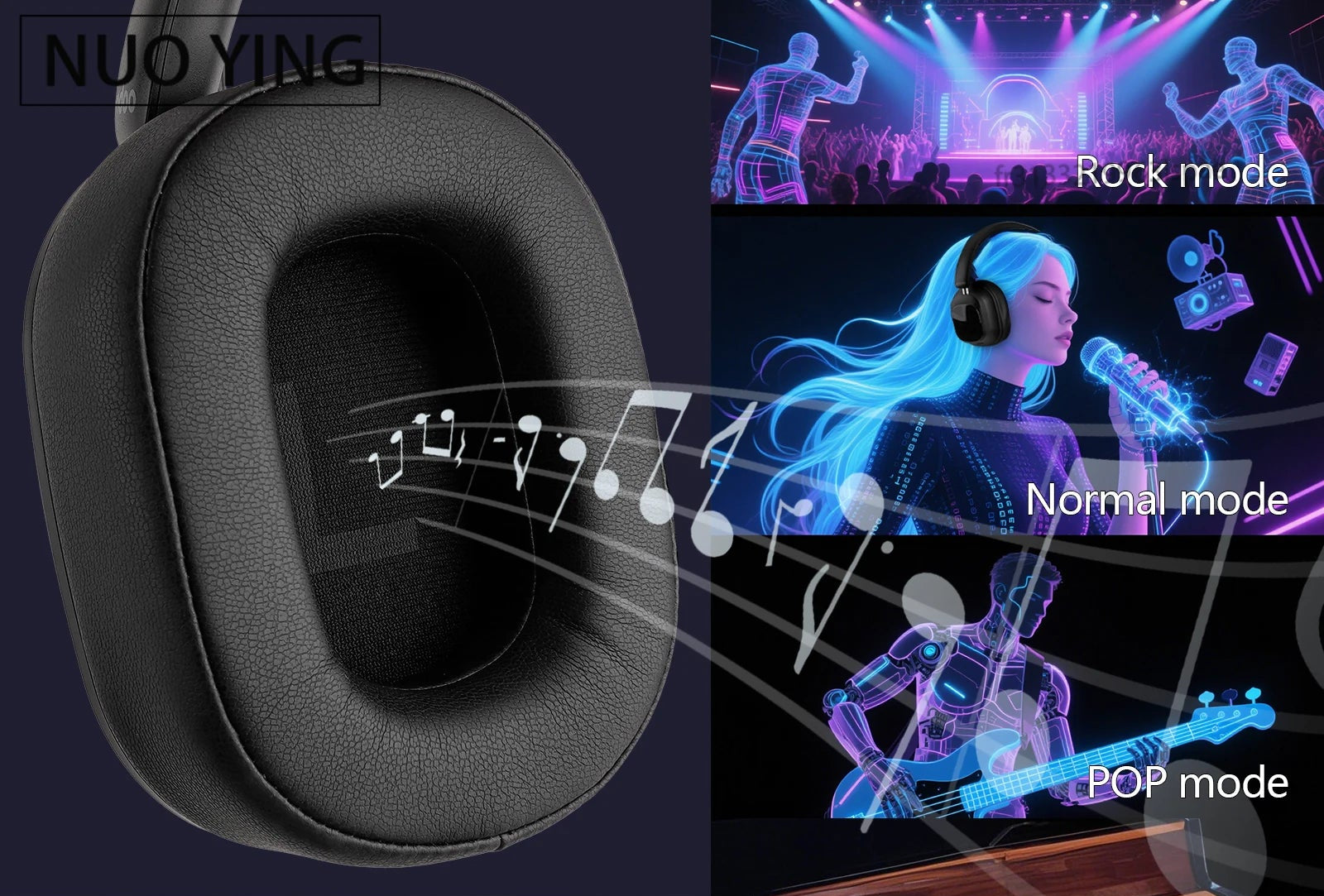Casque ANC Siindoo JH-ANC930Plus Écran LCD – CLEVI Paris