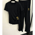 Ensemble 2 pièces t-shirt et pantalon large – CLEVI Paris