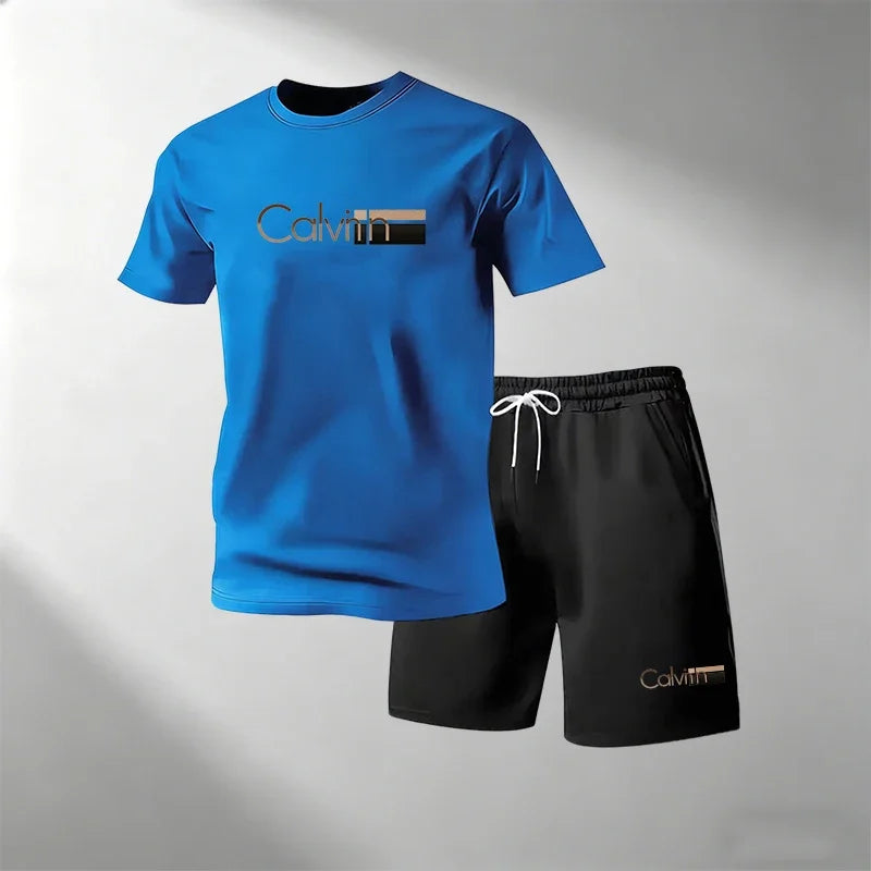 Ensemble Streetwear Homme T-Shirt + Short Sport Quick-Dry – CLEVI Paris