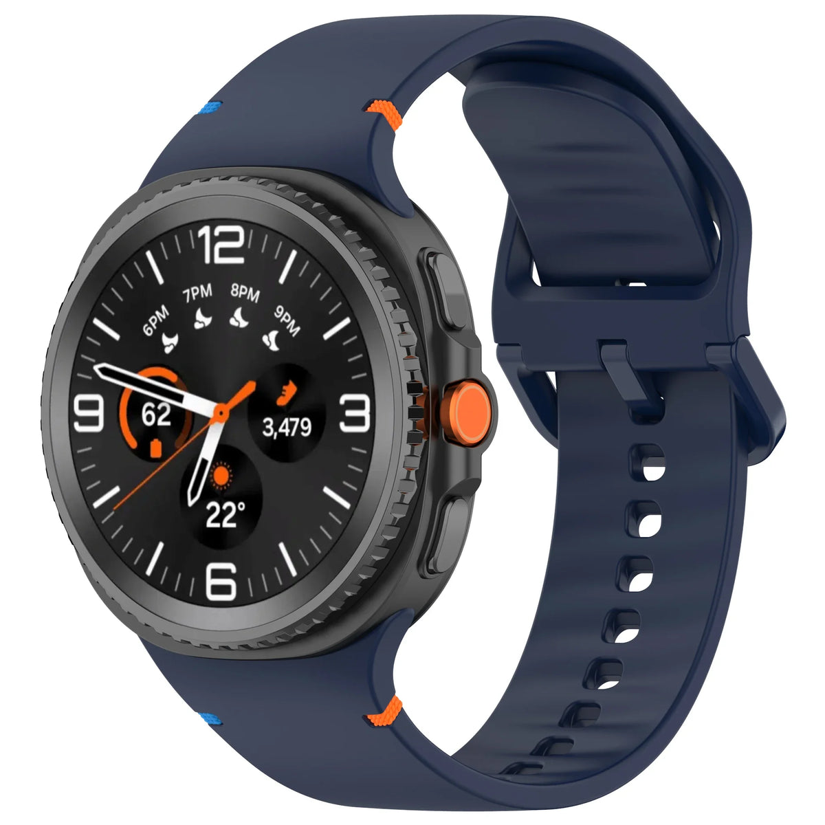 Bracelet silicone compatible Galaxy Watch 8 – CLEVI Paris