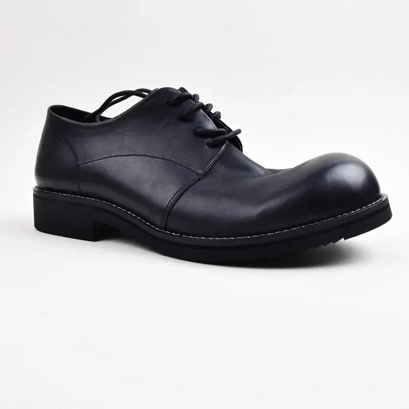 Chaussures Basses en Cuir Rétro pour Homme – CLEVI Paris