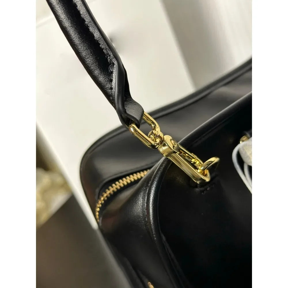 Sac bandoulière femme en cuir, 3 tailles – CLEVI Paris