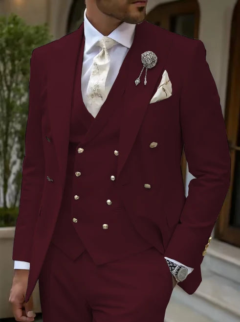 Costume homme 3 pièces élégant – CLEVI Paris