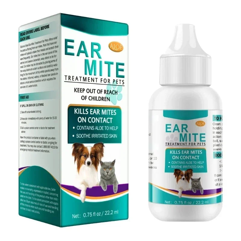 Huile auriculaire chien et chat 22,2 ml – CLEVI Paris