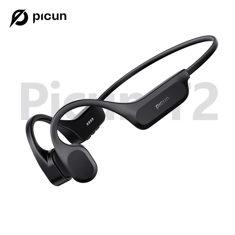 Casque Conduction Osseuse Picun T2 IPX8 32Go BT 5.4 – CLEVI Paris