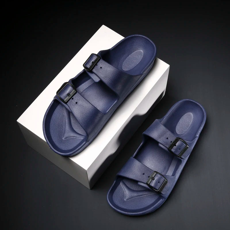 Sandales unisexes EVA à double bride réglable – CLEVI Paris
