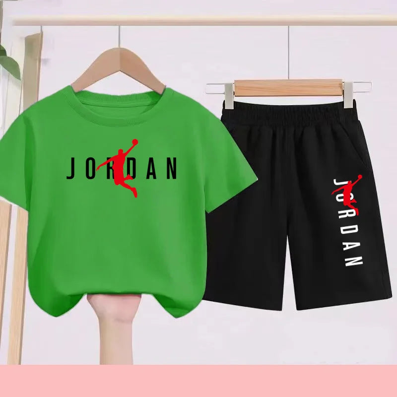 Ensemble enfant imprimé style sportif – CLEVI Paris