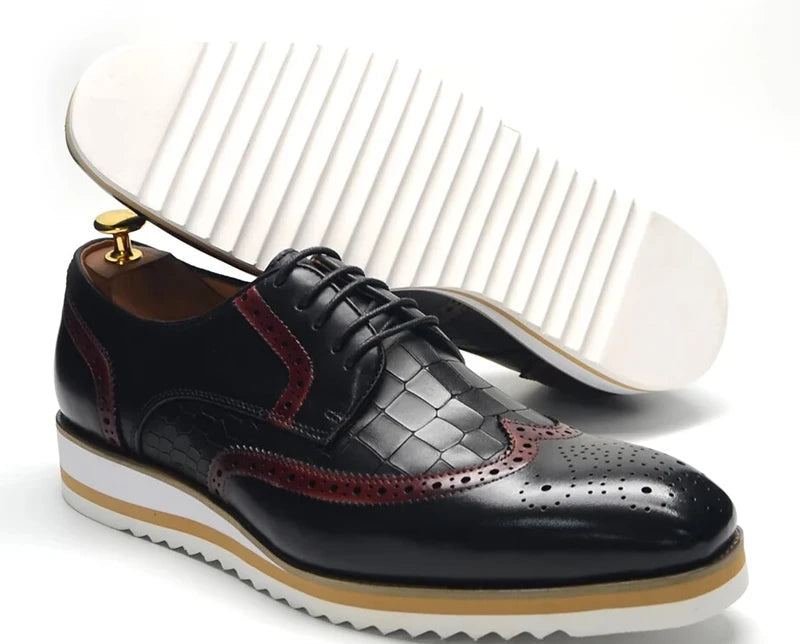 Chaussures Cuir Suède Homme Oxford Fait Main – CLEVI Paris