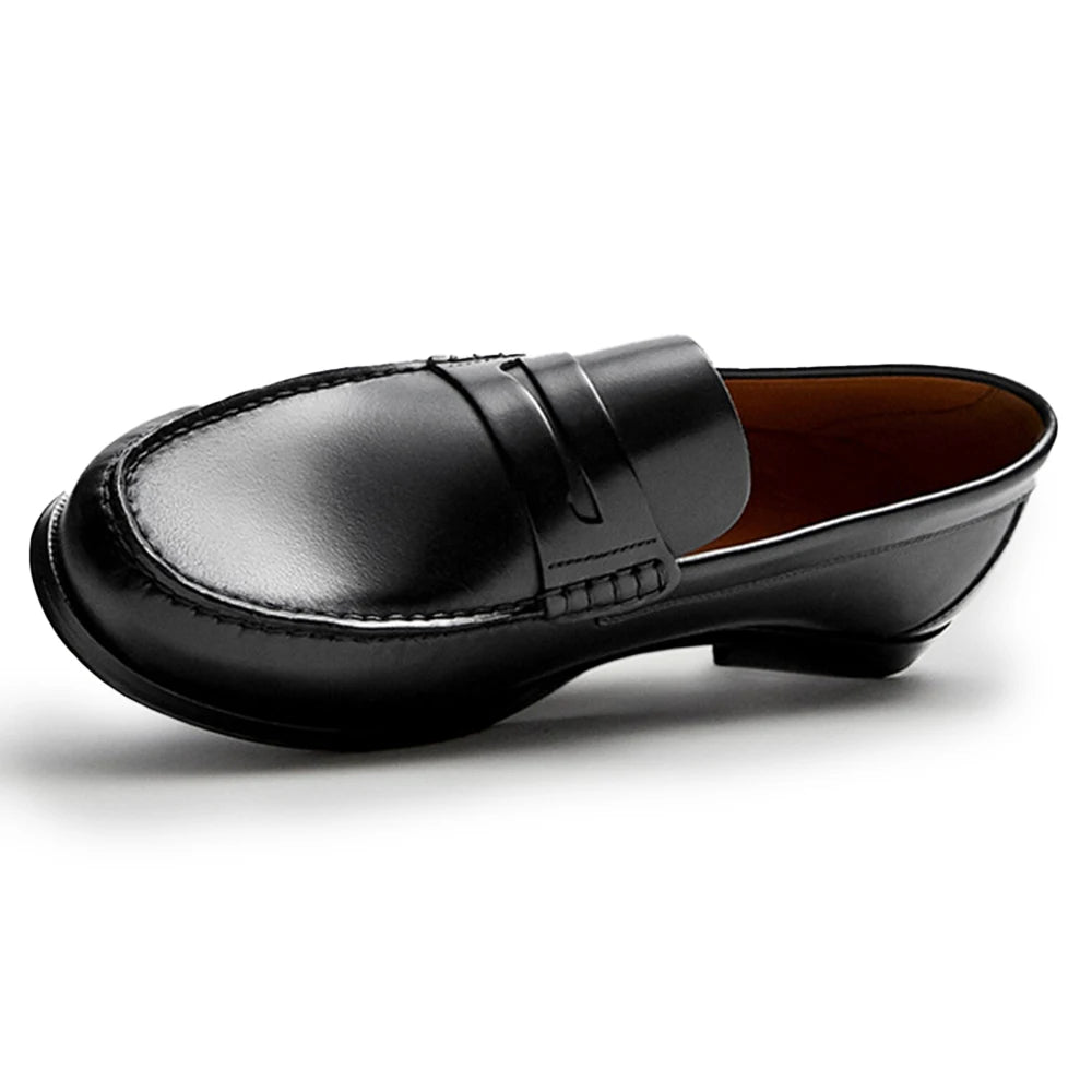 Loafers Homme Cuir de Veau Slip-On Respirant Imperméable Mocassins 2 Coloris – CLEVI Paris