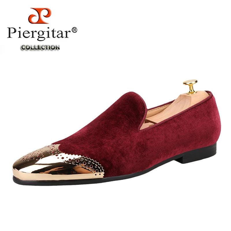Loafers Velours Boucle Métal Gentleman Homme – CLEVI Paris